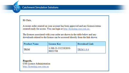 Sample Email